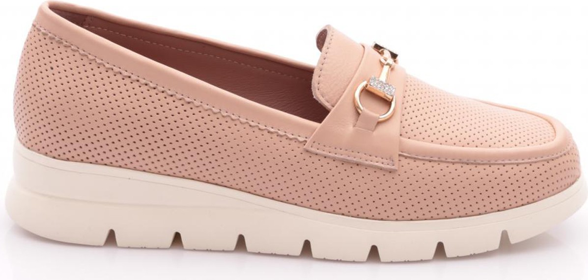 DGN 6095-1 Kadin Aksesuarli Loafer Ayakkabi görsel 5