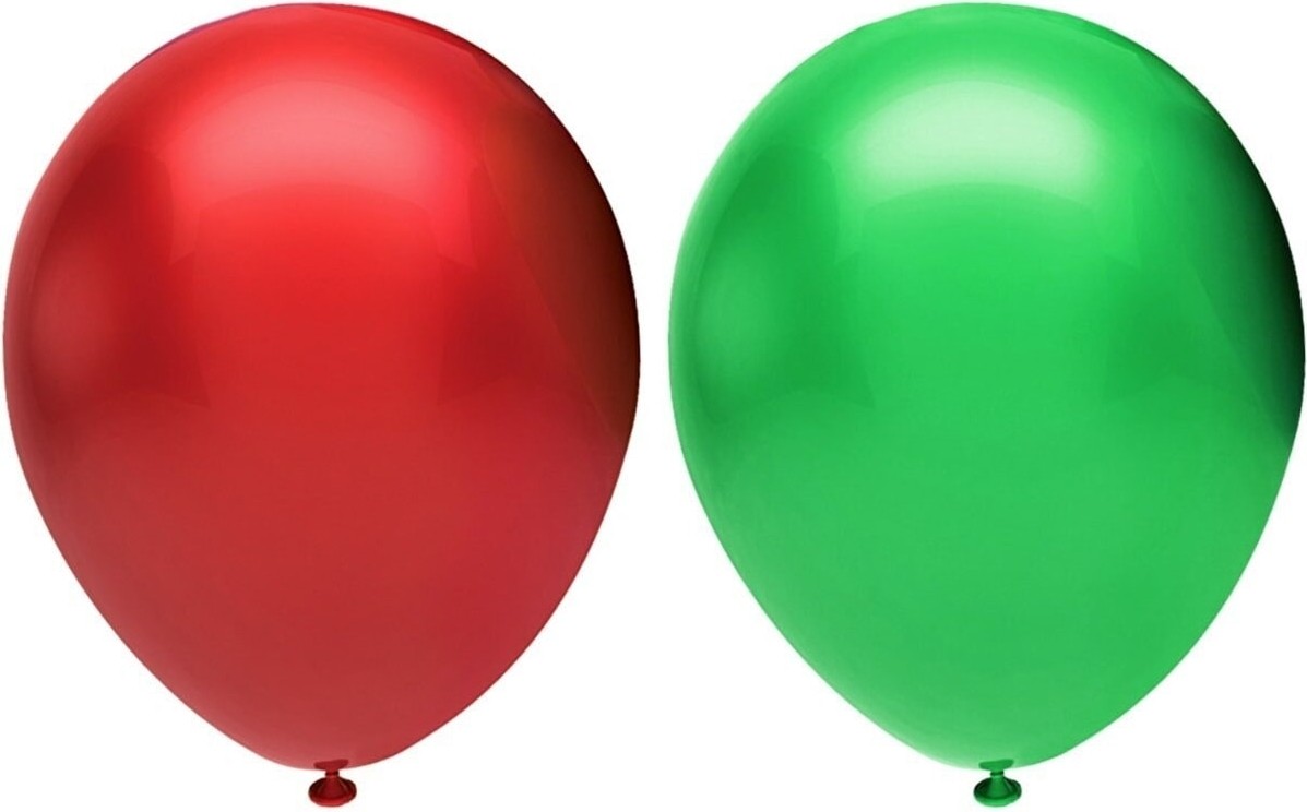Feyza Design Yeşil Düz Balon Seti - 30 Adet Parti Malzemeleri