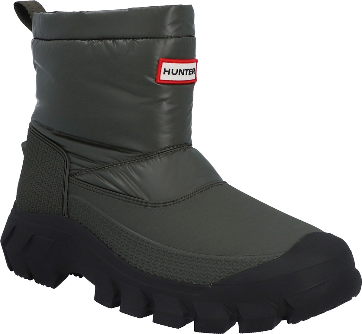 Hunter Glacier Termal Erkek Koyu Yeşil Kısa Kar Botu Hfrm0006252-Dob görsel 2