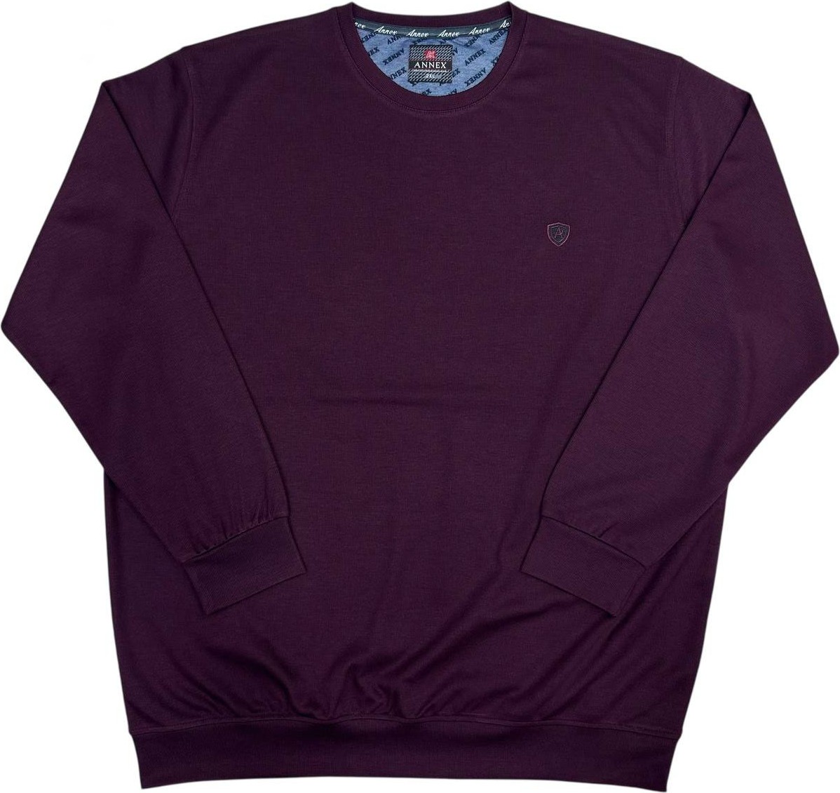 Annex Büyük Beden Erkek Bisiklet Yaka Sweatshirt görsel 8
