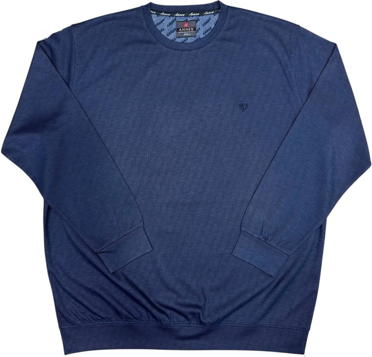 Annex Büyük Beden Erkek Bisiklet Yaka Sweatshirt görsel 4