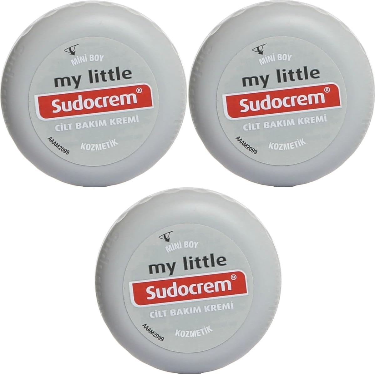 Gültekin Sudocrem Cilt Bakım Kremi Mini Boy, 22 Gr, 3 Adet Set