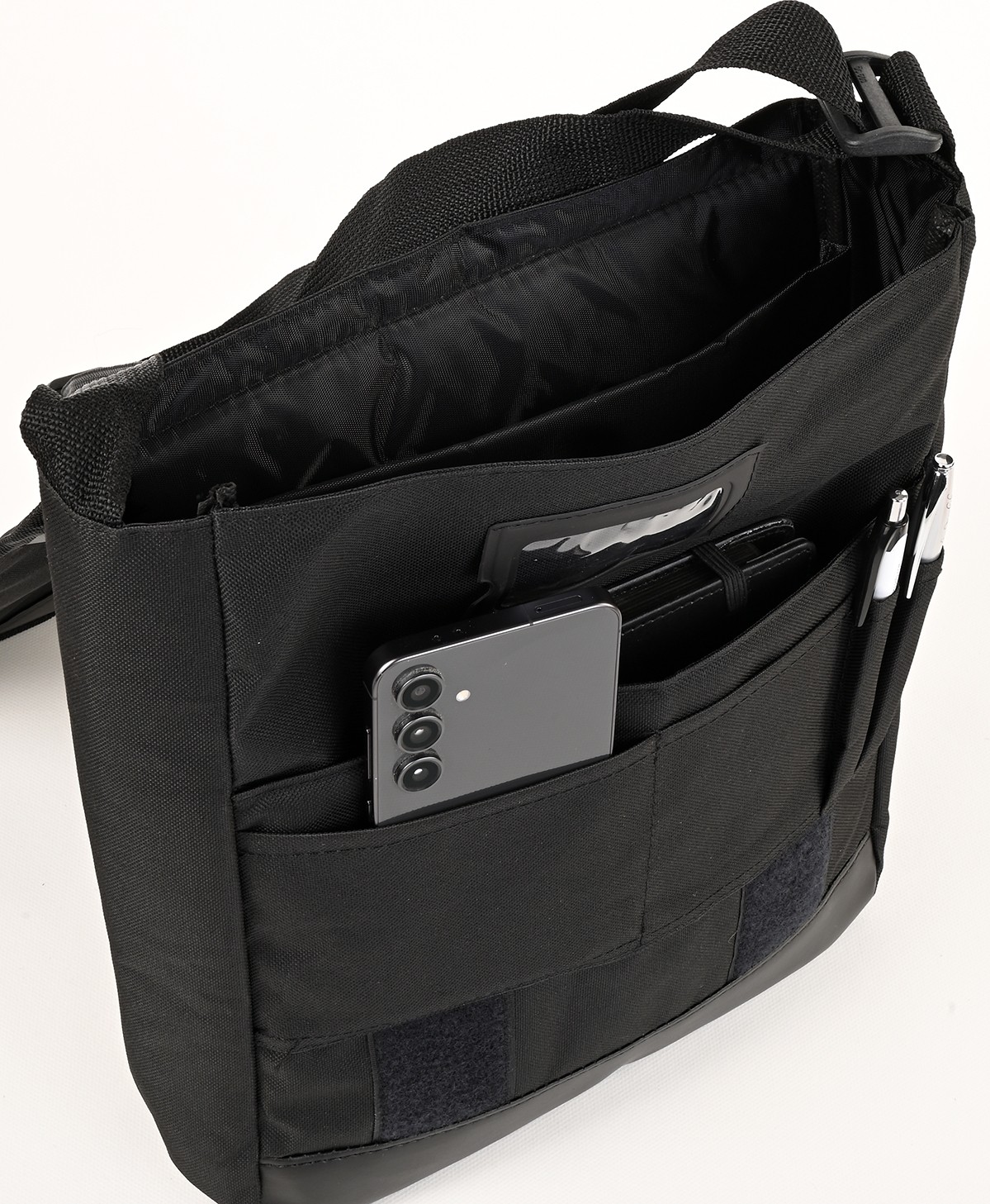 Wander Bag Unisex 14 Inç Laptop Bölmeli Çapraz Postacı Çantası Günlük Kullanım Evrak ve Tablet Çantası görsel 8