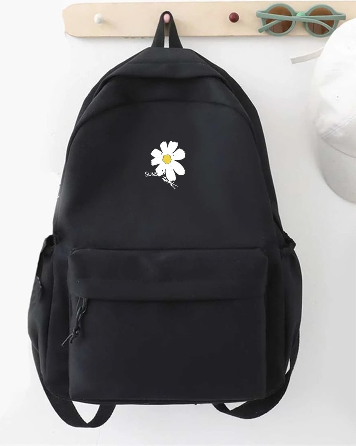 Touz Moda Daisy Detail Baskılı Okul, Dershane, Kurs Sırt Çantası görsel 2