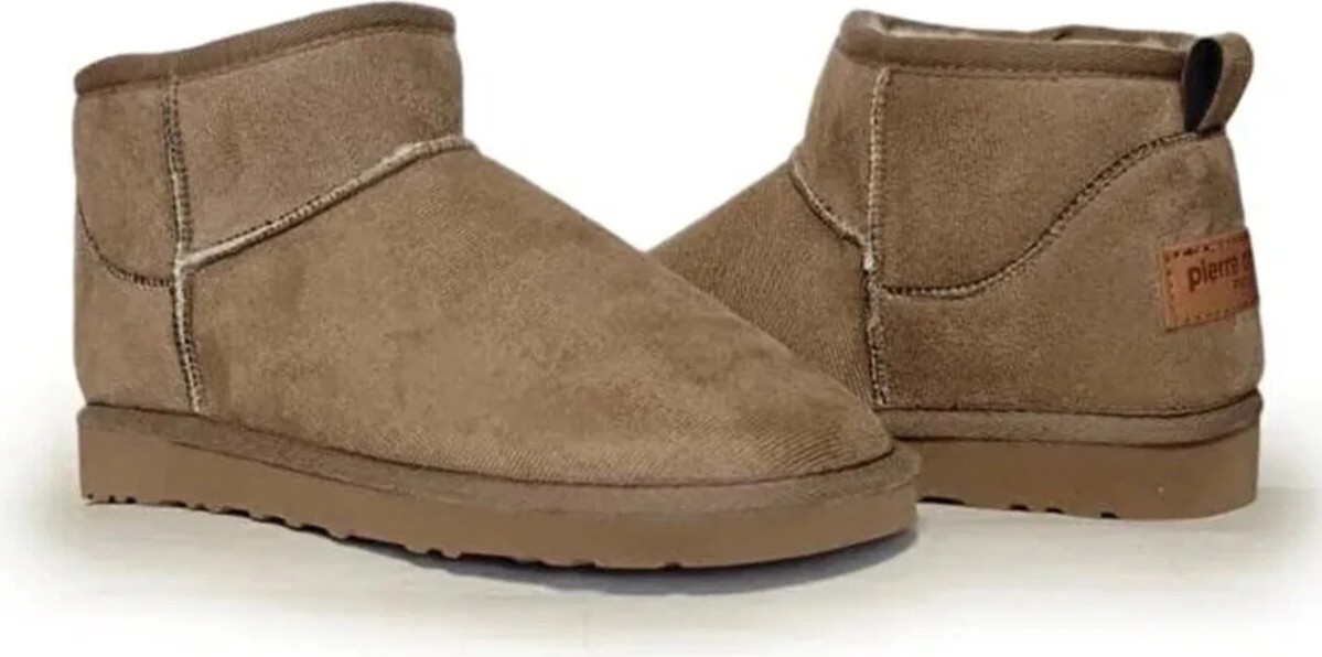 Pierre Cardin PC-52126 Kadın Içi Peluşlu Bot Vizon görsel 3