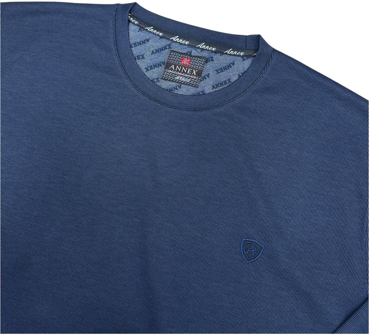 Annex Büyük Beden Erkek Bisiklet Yaka Sweatshirt görsel 5