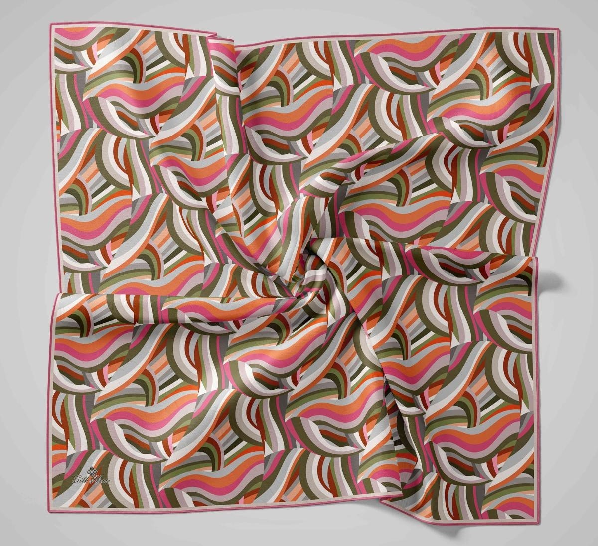 Silk Home Twill Ipek Eşarp 11471-37 görsel 8