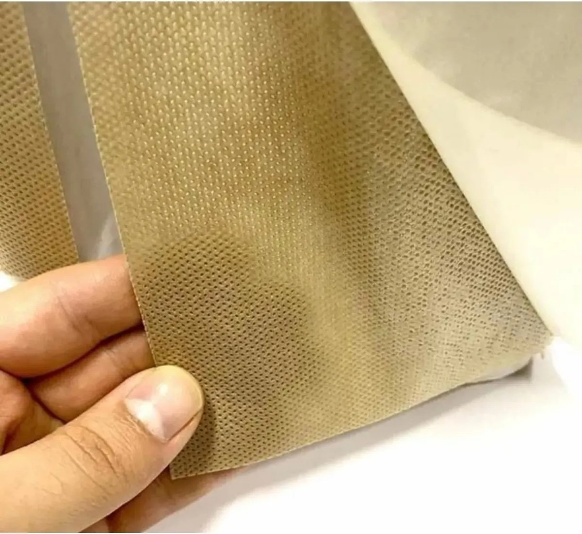 Ozn Aksesuar Yapışkanlı Çanta Besleme Telası 80X100 cm Kadın İçin Astar Kumaşı Desenli görsel 2
