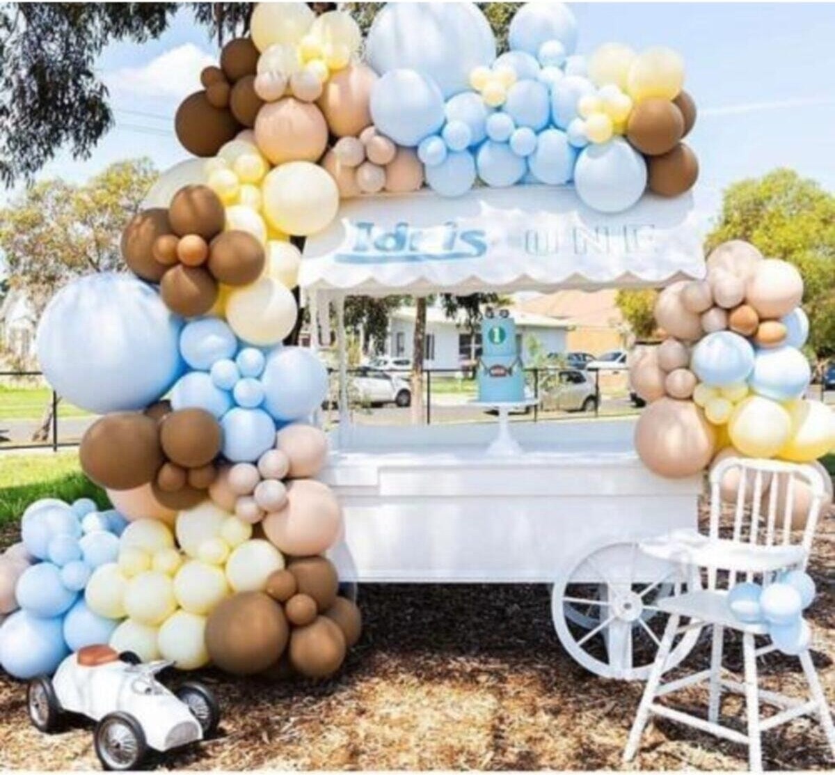 Feyza Design Özel Gün Konsept Balon Zinciri - Eğlence ve Dekorasyon Için