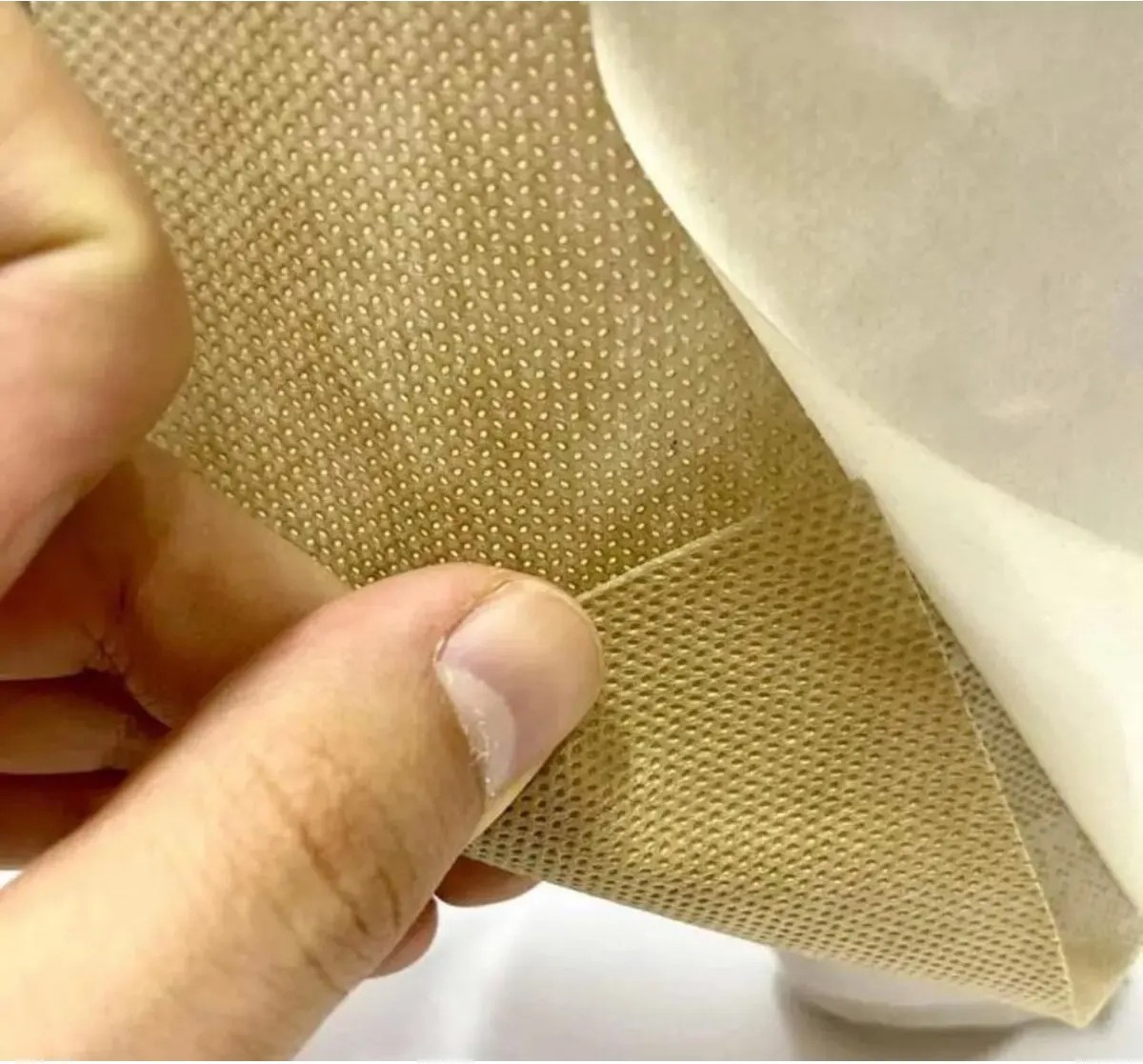 Ozn Aksesuar Yapışkanlı Çanta Besleme Telası 80X100 cm Kadın İçin Astar Kumaşı Desenli görsel 4