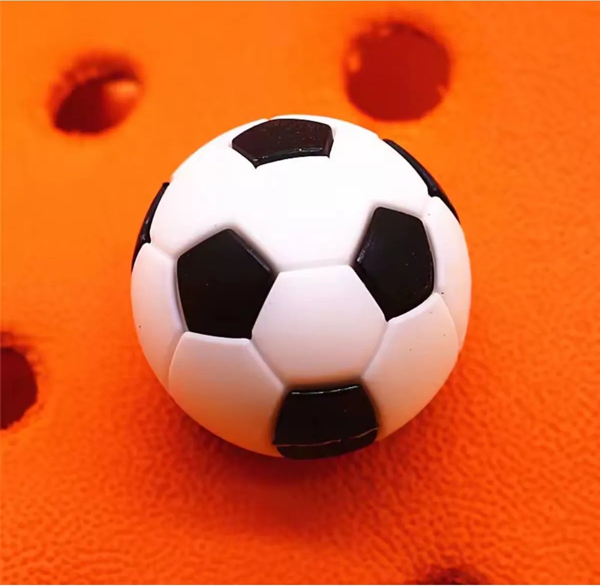 Ozn Aksesuar 3D Jibbitz Terlik Süsü 3 Boyutlu Terlik Süsü, Futbol Topu Terlik Süsü, Top Terlik Süsü görsel 3