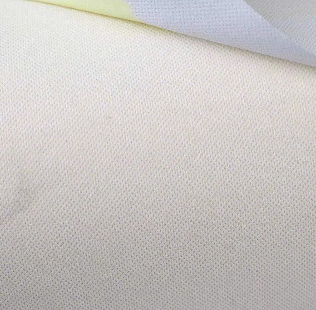 Ozn Aksesuar Yapışkanlı Çanta Besleme Telası Kadın Çanta Astarı Kumaşı Yapışkanlı Besleme 80X100 Beyaz Desenli