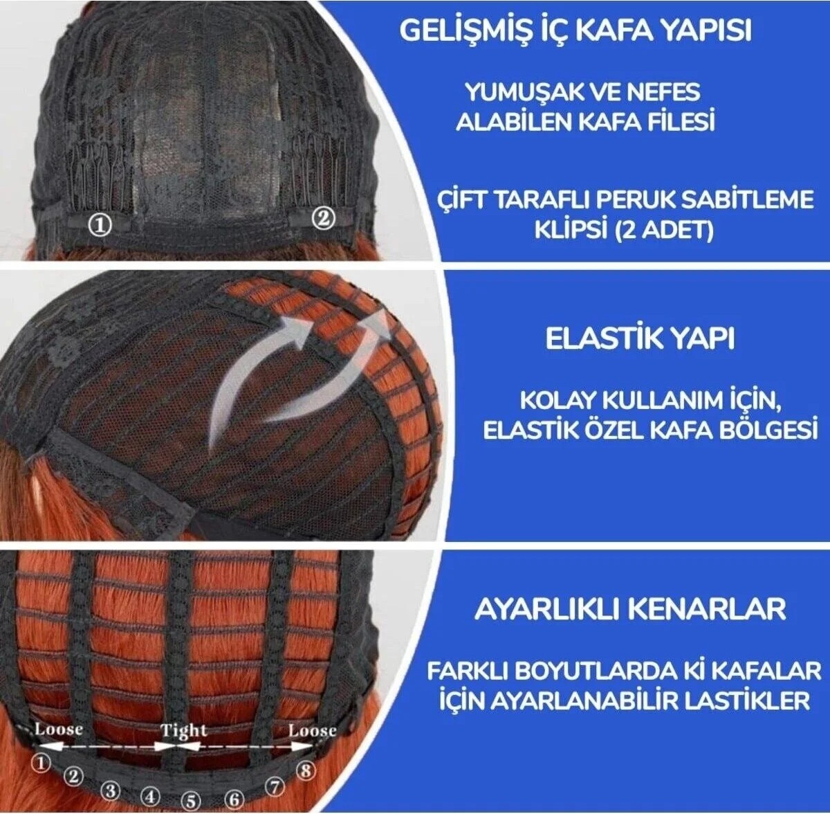 Marsilyan Bebek Sarısı Kısa Küt Perçemsiz Peruk görsel 4