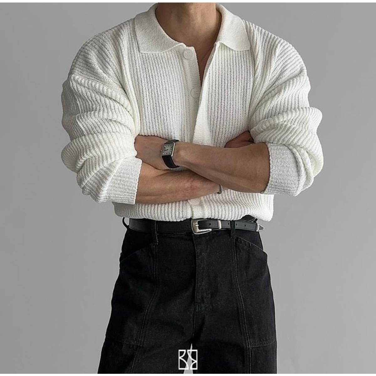 Tarz Cool Düğme Detaylı Regular Fit Hırka görsel 2