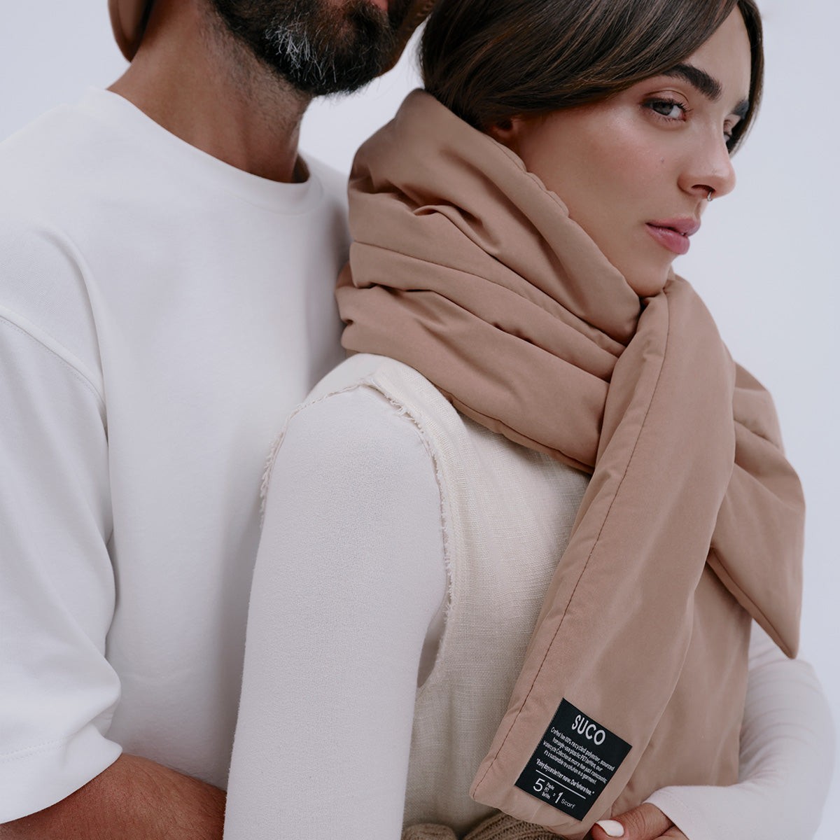 Suco Sand Puffer Scarf