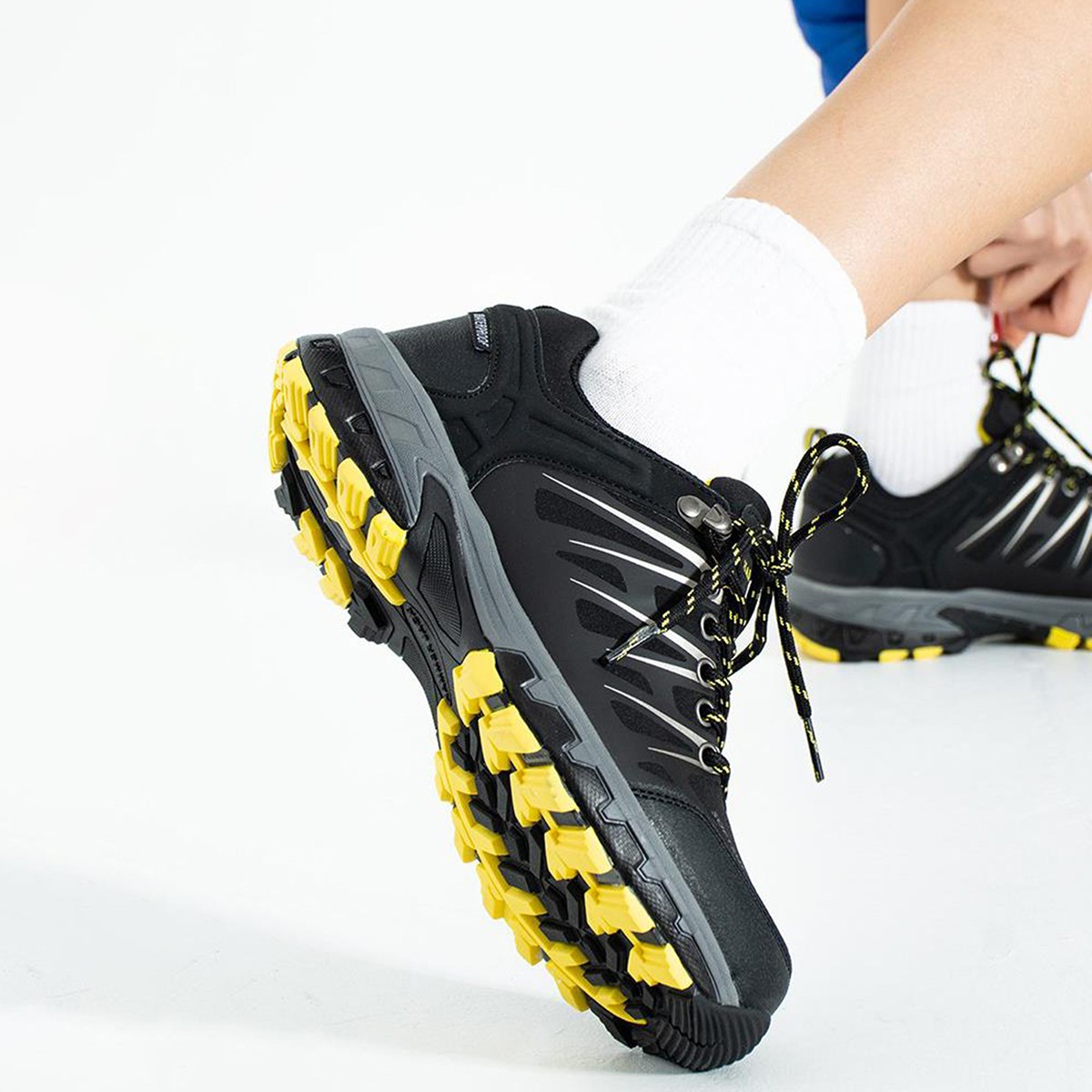 Hammer Jack GARSON Unisex Bot Siyah Deri Outdoor 36 Normal Kalıp Su Geçirmez Özellik görsel 4