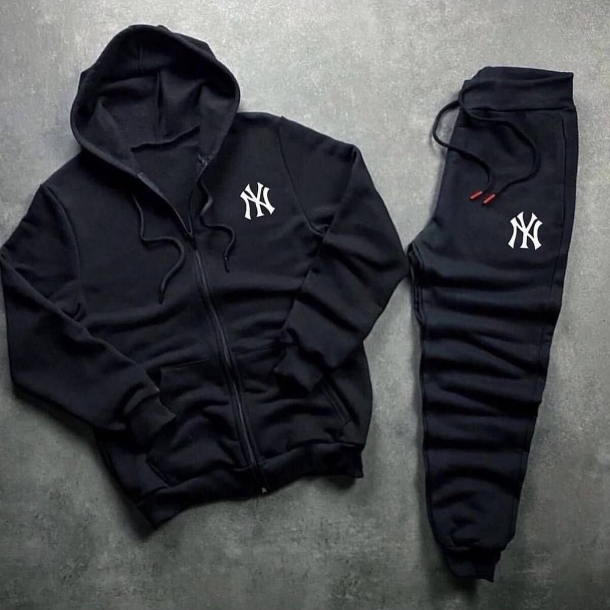Yoho Sport Fermuarlı Sweatshirt + Eşofman Kışlık 2'li Kombin