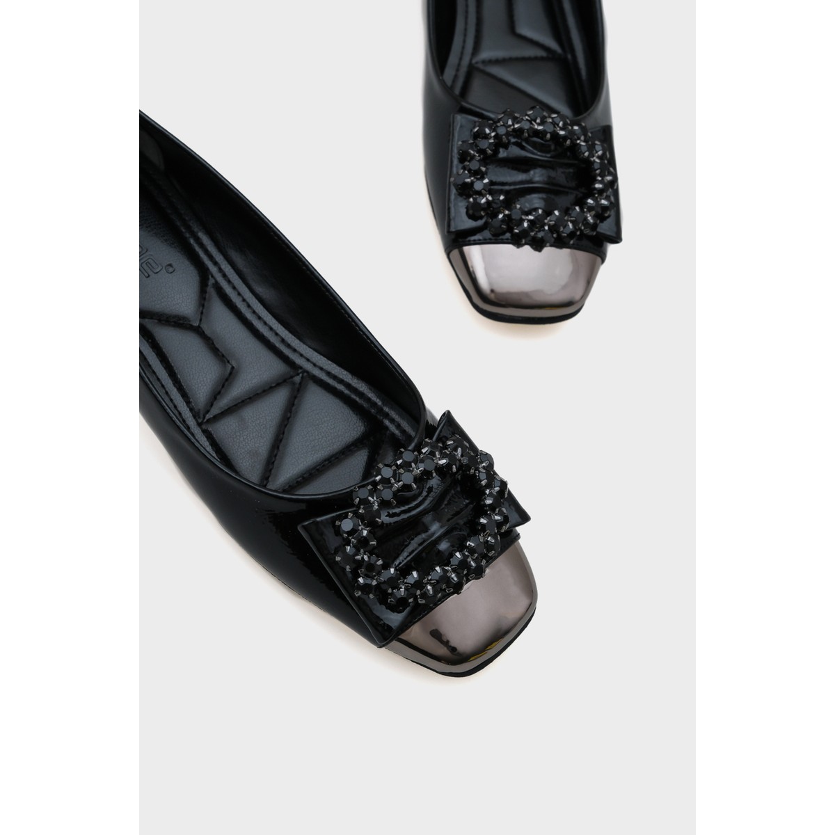 Capone Outfitters Adriana 058 Kadın Taşlı Babet görsel 8
