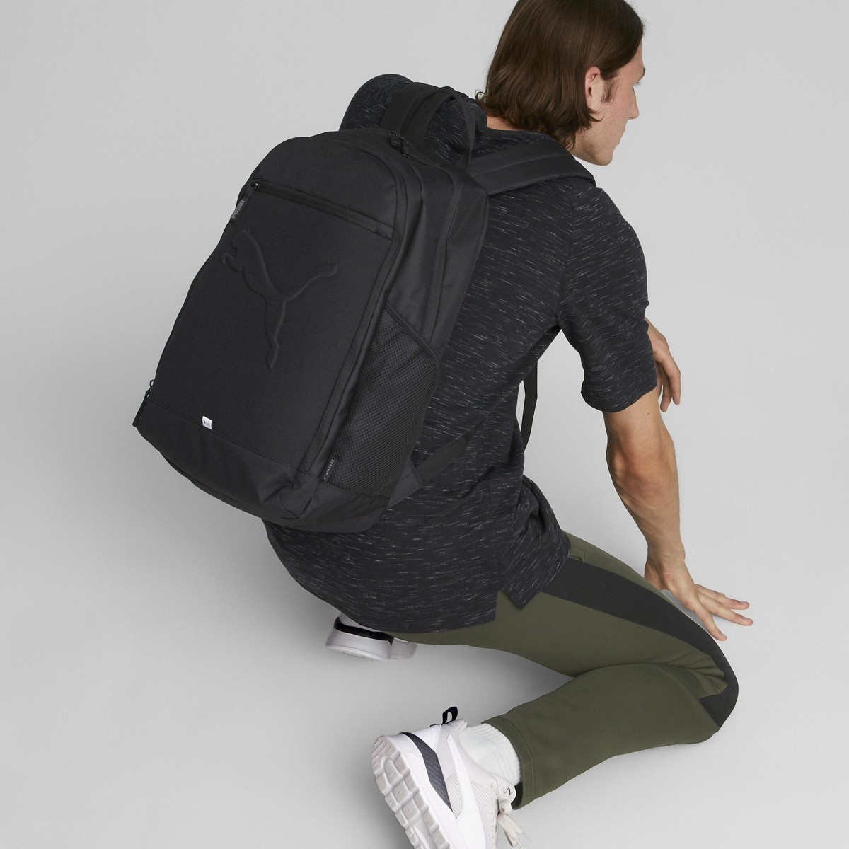 Puma Buzz Orta Boy Sırt Çantası, Dayanıklı Tekstil, Ergonomik ve Şık Tasarım, Günlük ve Spor Kullanıma Uygun görsel 5