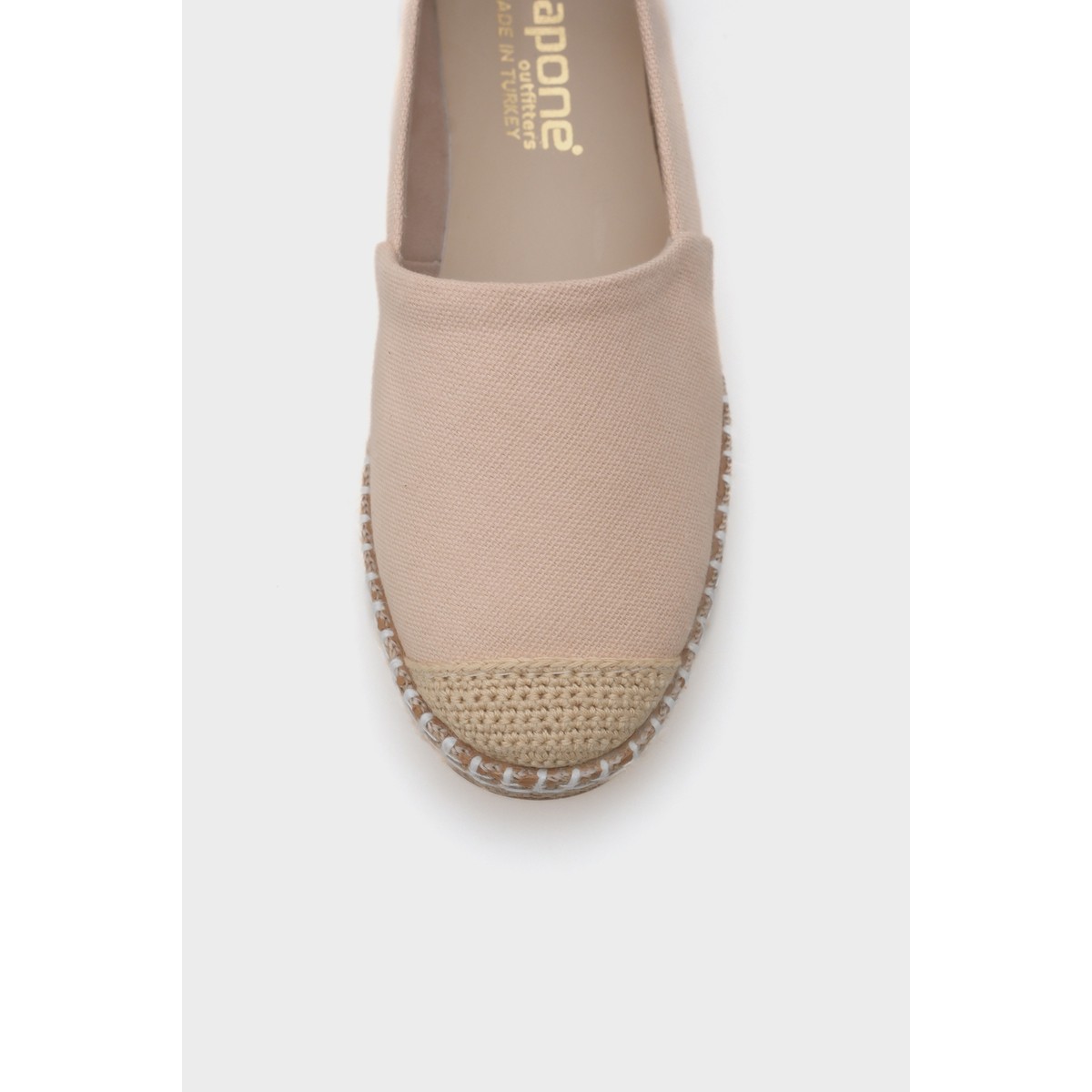 Capone Outfitters Pasarella Keten Kadın Espadril görsel 3