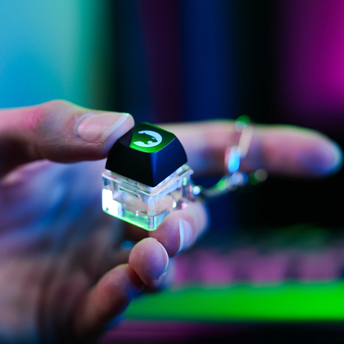 Resim Gamepower Mavi Switch Tuş Takımlı Anahtarlık 