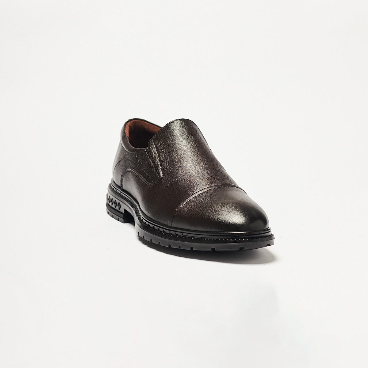 John May Erkek Oxford ( Klasik) OG-355 John May Kahve Deri görsel 2