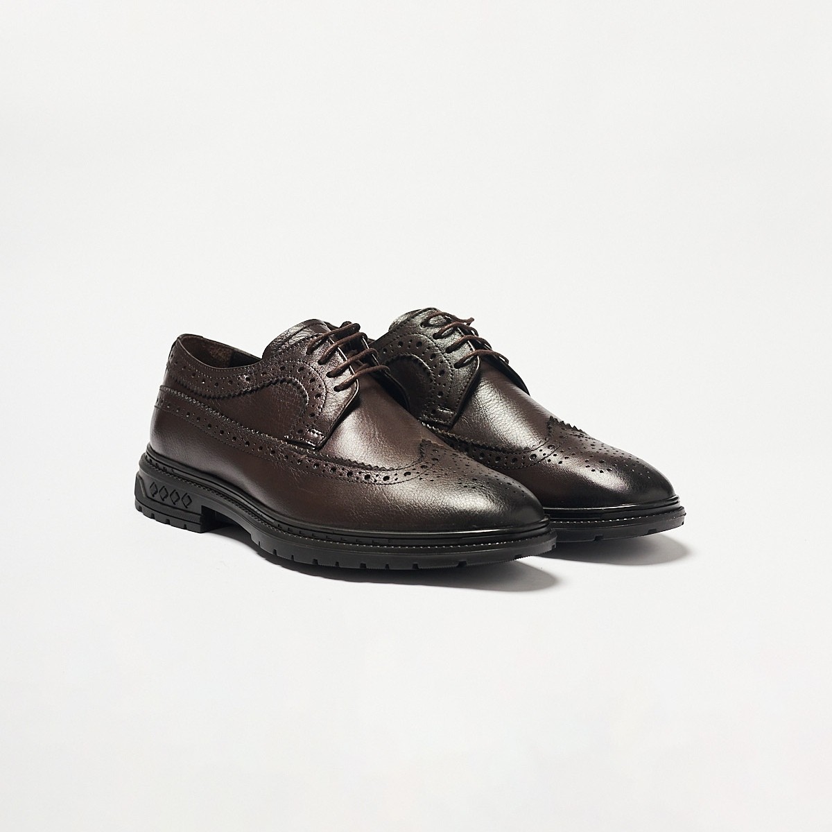 John May Erkek Oxford ( Klasik) OG-344 John May Kahve Deri görsel 3