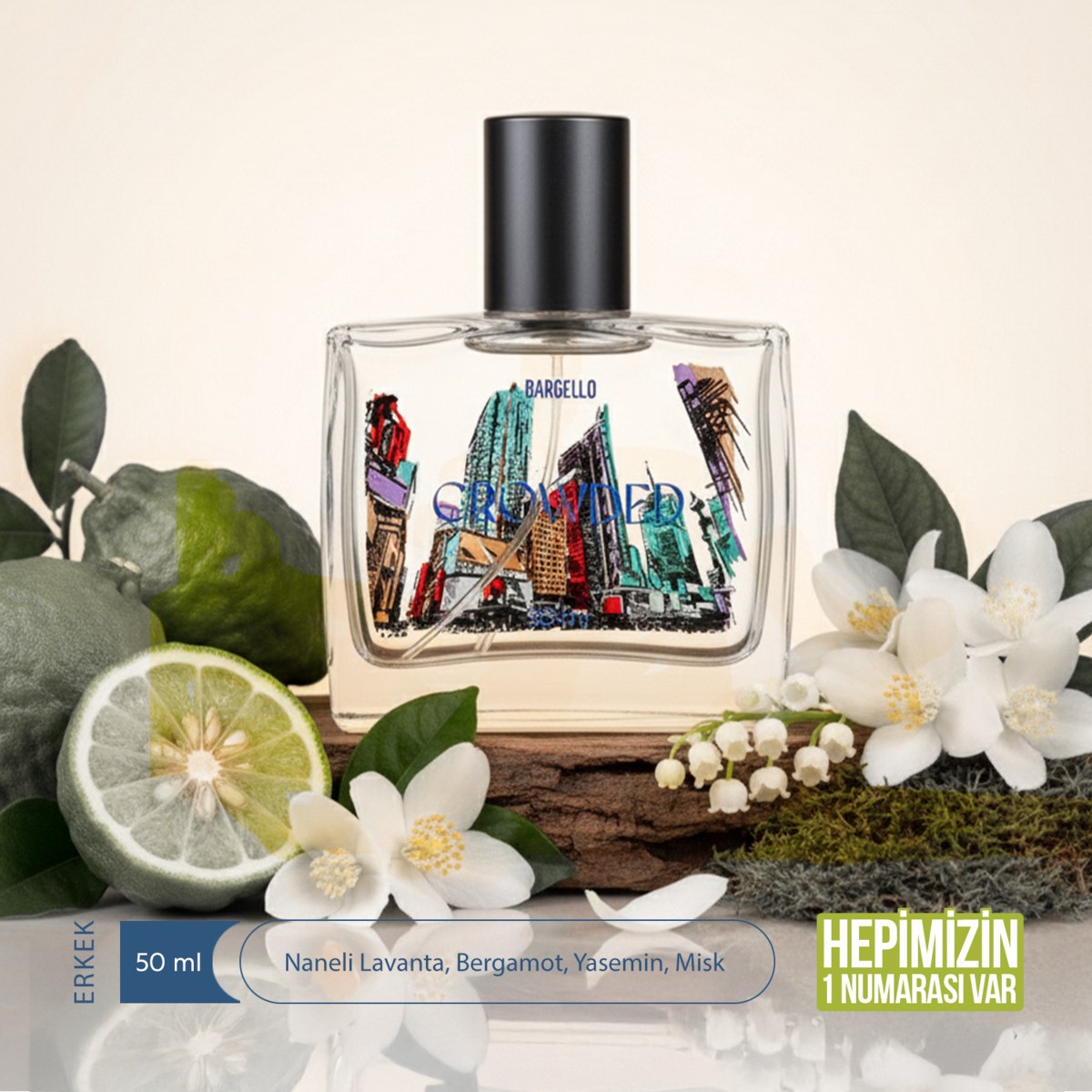 3Ecoswear Bargello Crowded Erkek Parfüm Edp 50 ml
