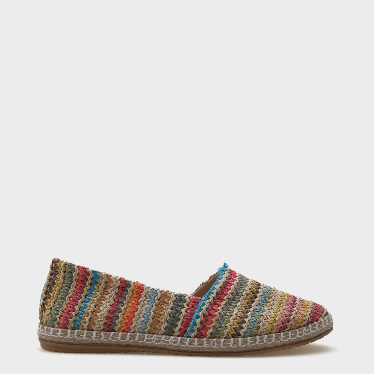Capone Outfitters Pasarella Hasır Kadın Espadril görsel 6