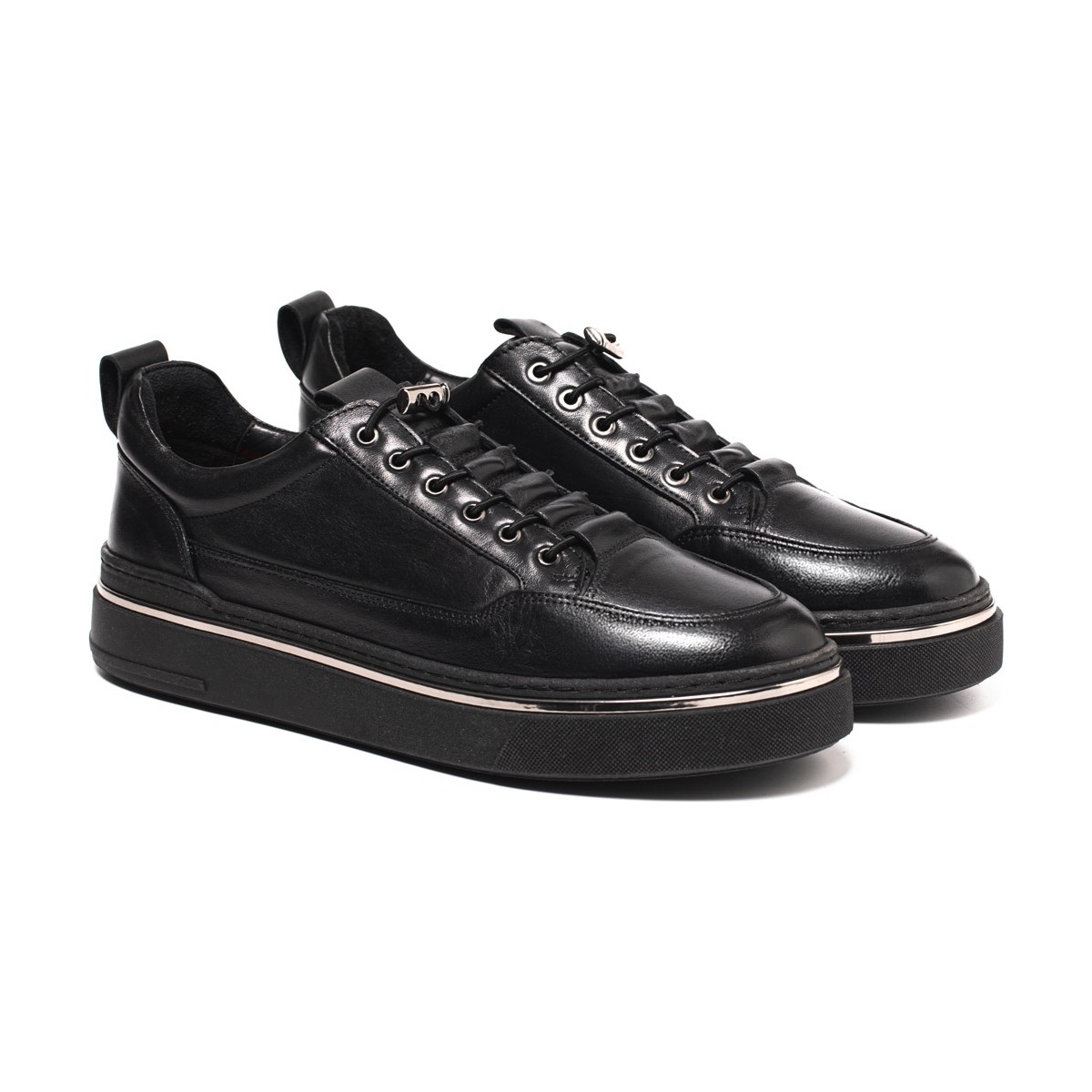 John May Erkek Oxford / Klasik KA-26Y-C26919 John May Munıh Shoe Black Bambi görsel 3
