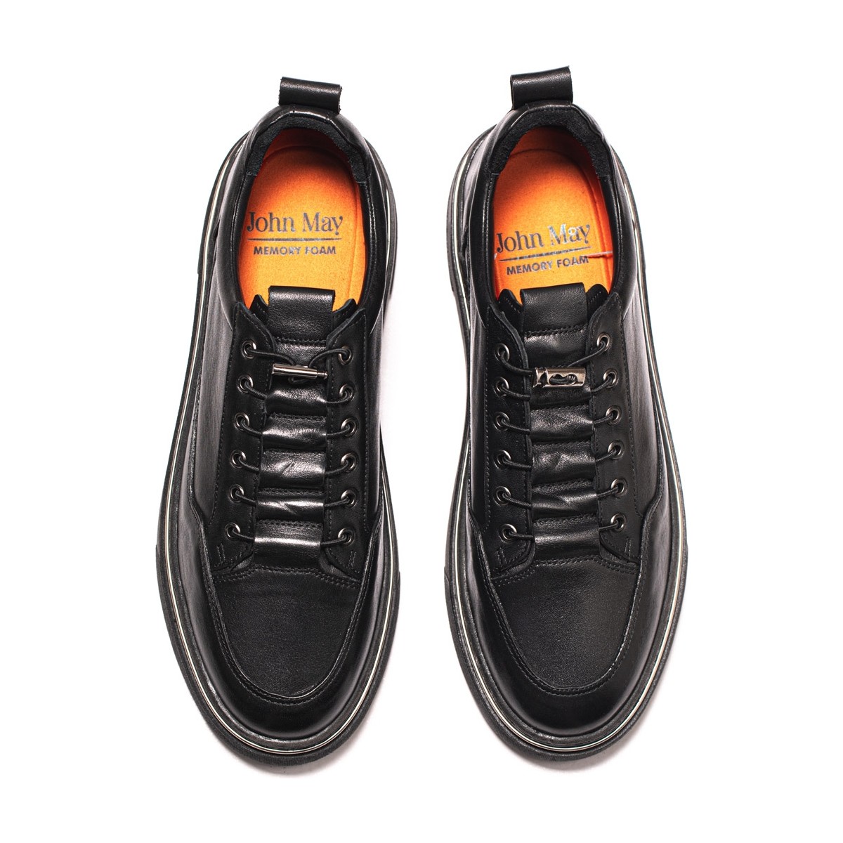John May Erkek Oxford / Klasik KA-26Y-C26919 John May Munıh Shoe Black Bambi görsel 5