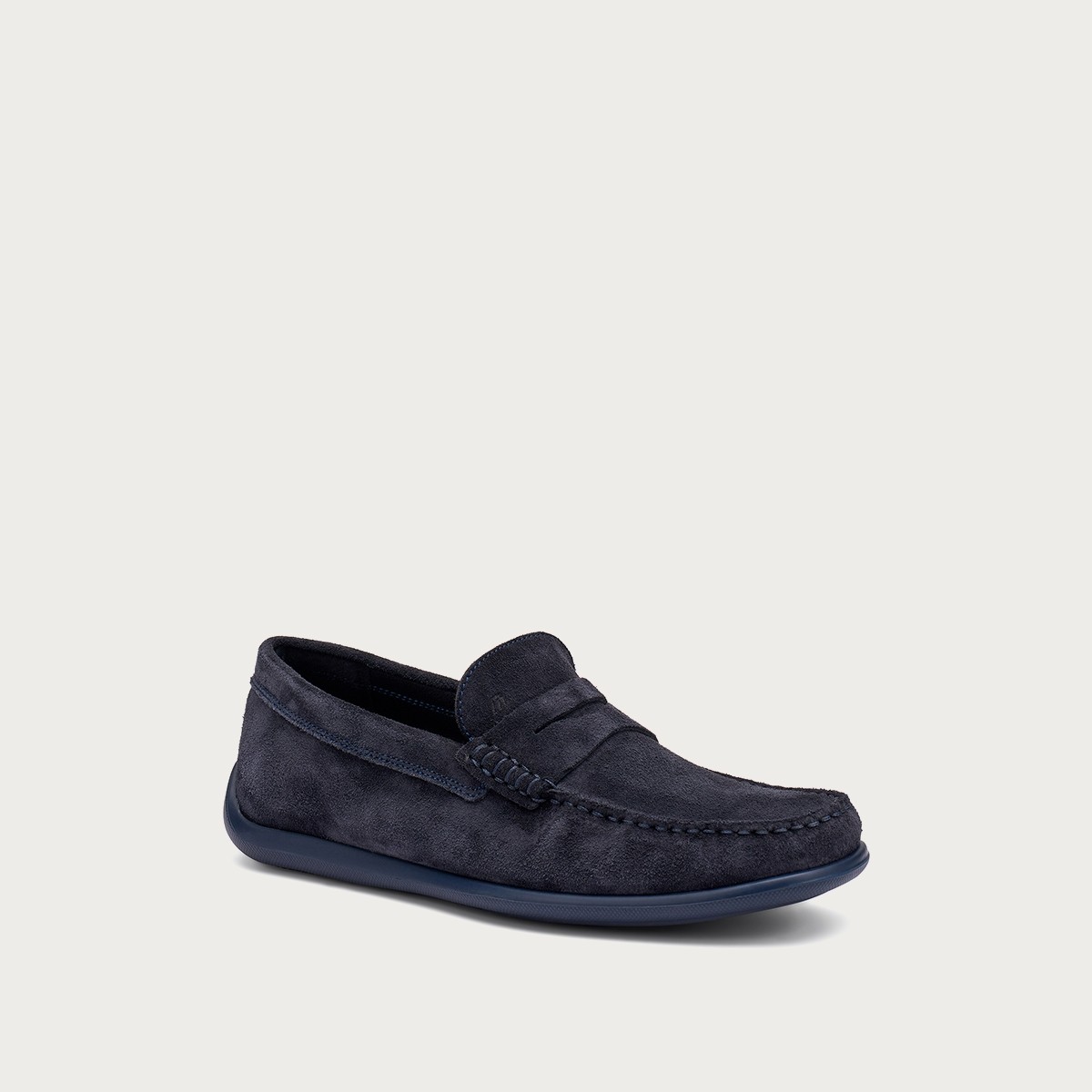 Frau Erkek Oxford / Klasik 14B2 Frau Castoro Leather Blu görsel 2