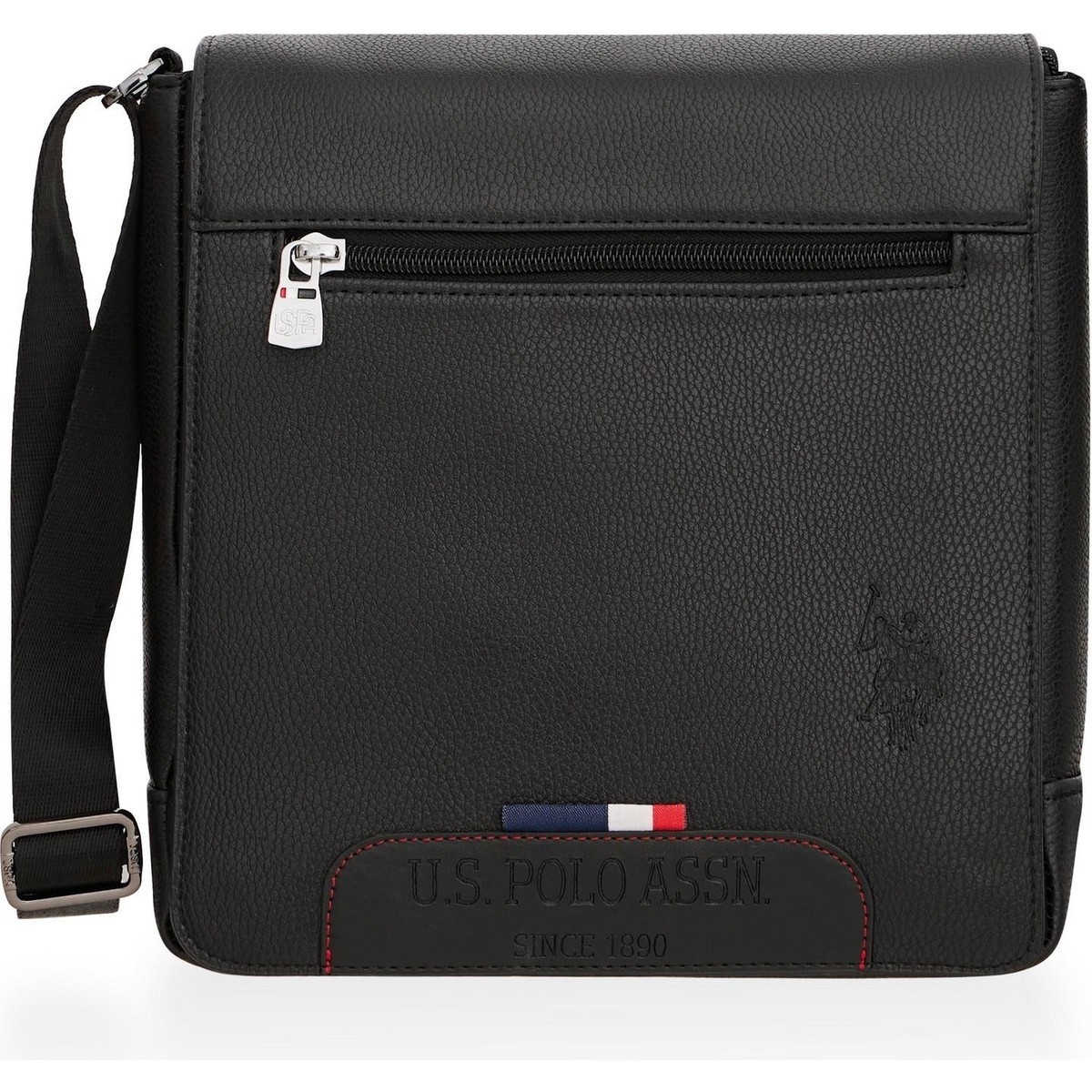U.S. Polo Assn. PLEVR8425 Çapraz Askılı Erkek Çantası Siyah görsel 6