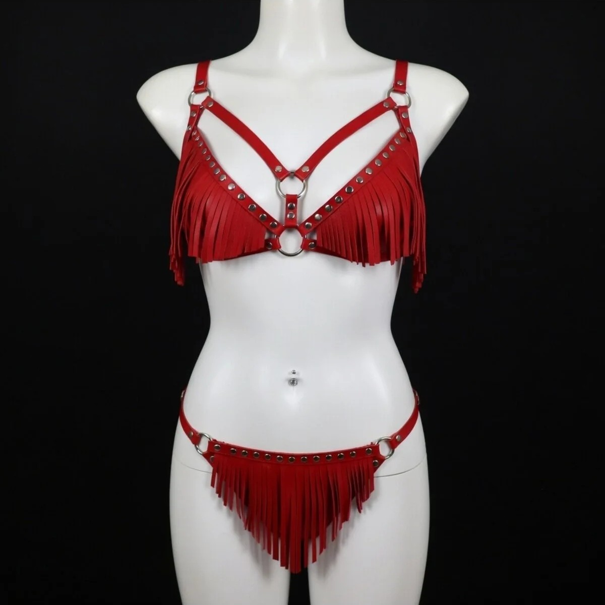 Luna Vanessa Body Deri Fantezi Babydoll -2142-AYS-FBA-K-L