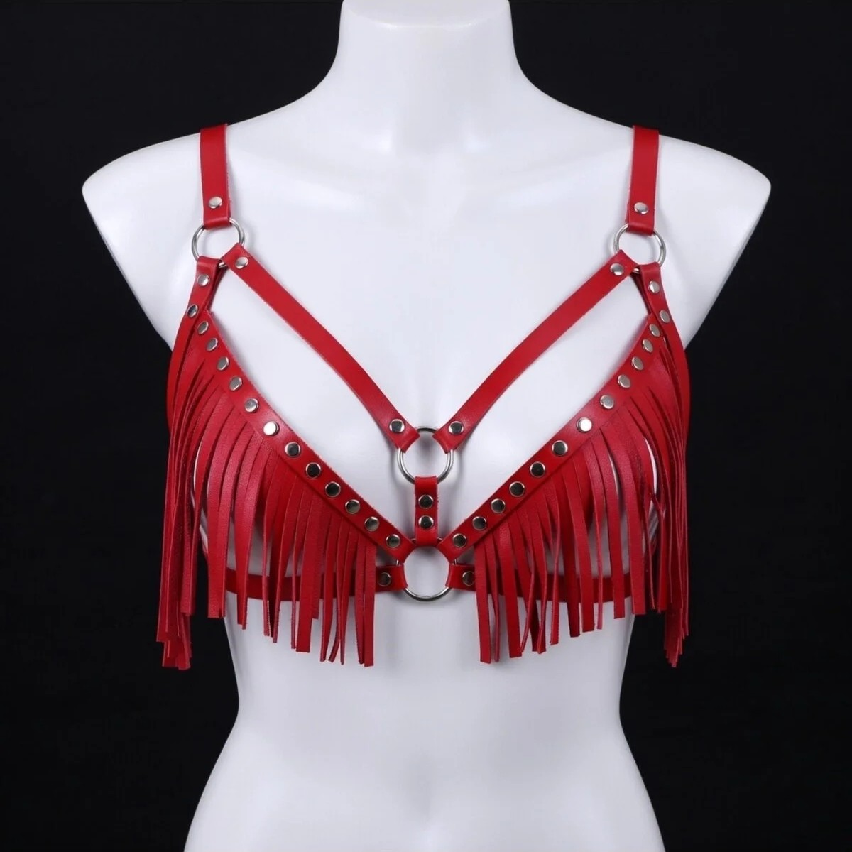 Luna Vanessa Body Deri Fantezi Giyim -2142-AYS-FG-K-XS görsel 6