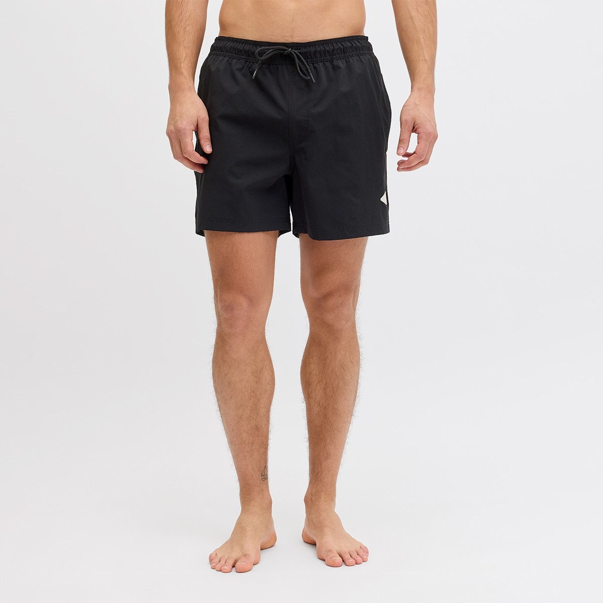 Jack & Jones Jack&jones Maui Tropic Solid Regular Erkek Siyah Mayo görsel 3