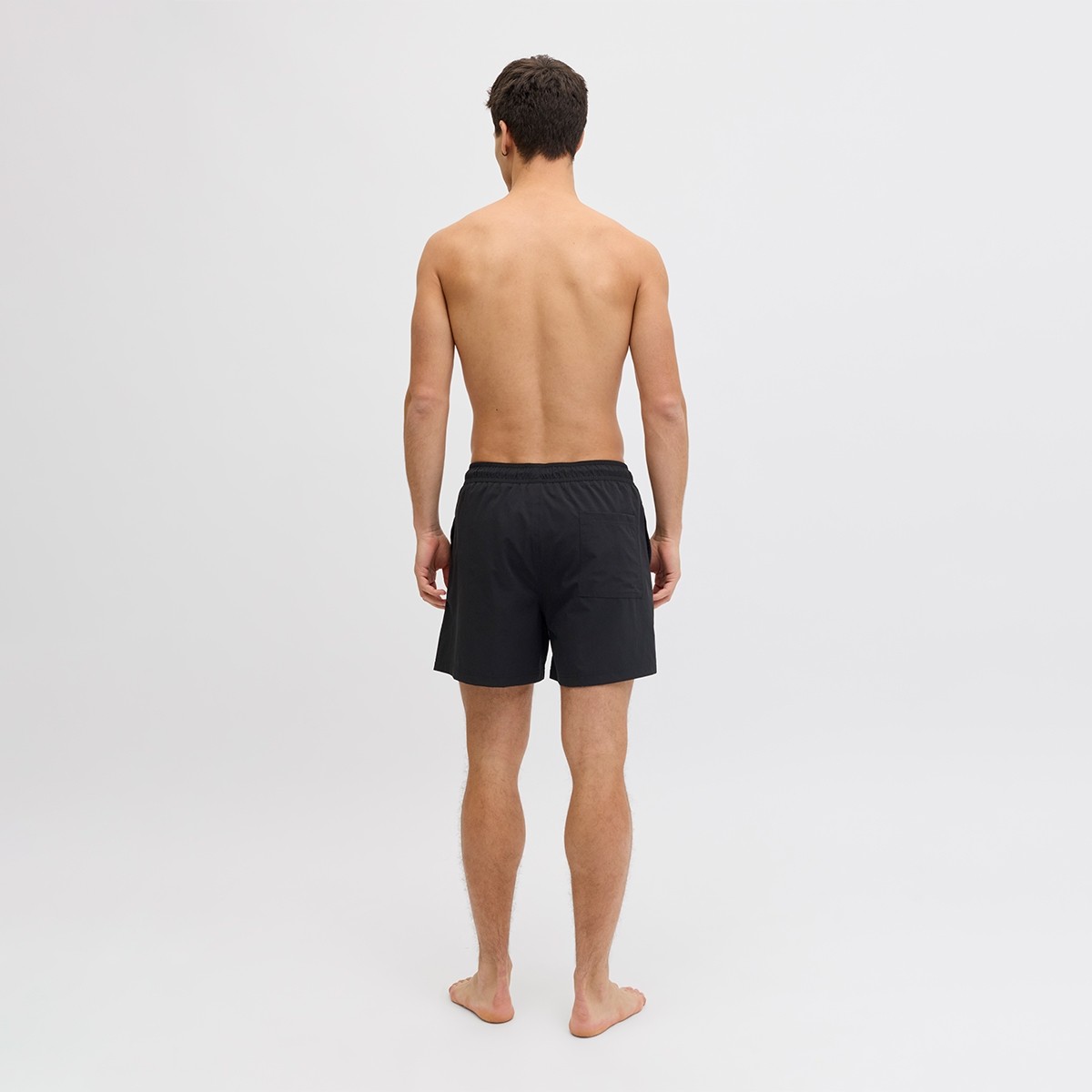 Jack & Jones Jack&jones Maui Tropic Solid Regular Erkek Siyah Mayo görsel 5