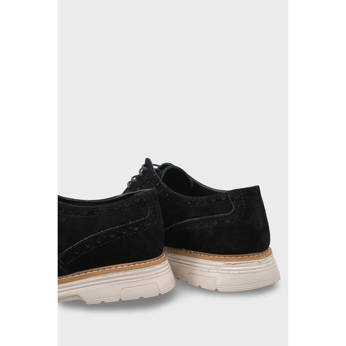 Capone Outfitters Joachim Hakiki Deri Süet Bağcıklı İçi Hakiki Deri Astarlı Erkek Loafer Ayakkabı görsel 8
