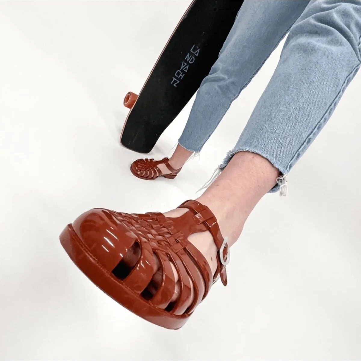 Meduse Kadın Toprak Renkli Sandalet SUN201-TERRACOTTA Rahat Kullanım ve Şık Tasarım görsel 2