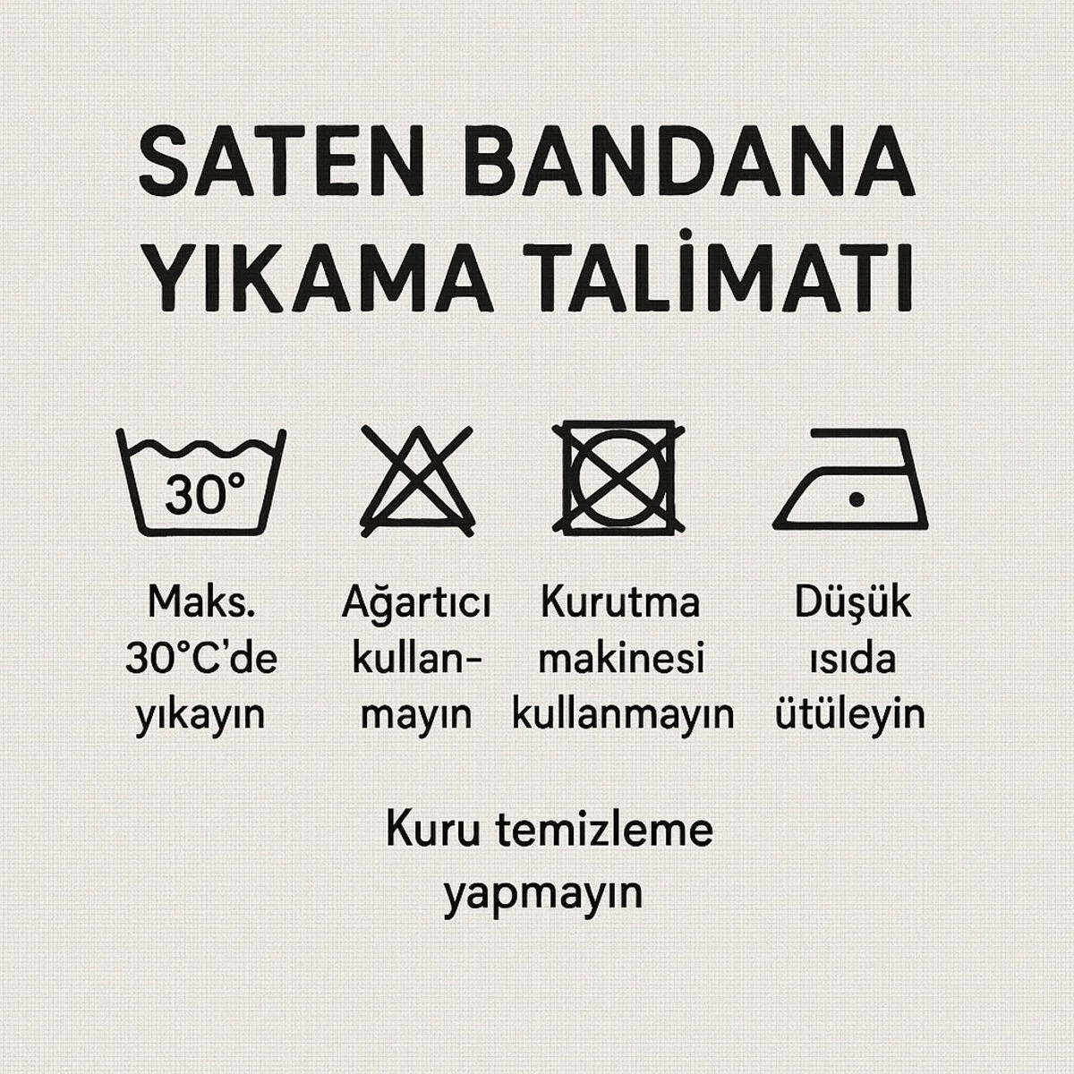 Inci Aura Desen 70*70CM Bandana/fular görsel 3