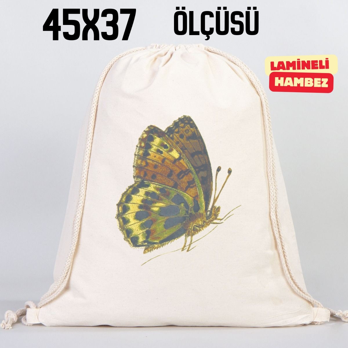 Bom Town Bez Sırt Çantası görsel 3