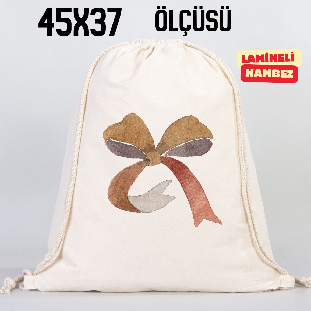 Bom Town Bez Sırt Çantası görsel 4