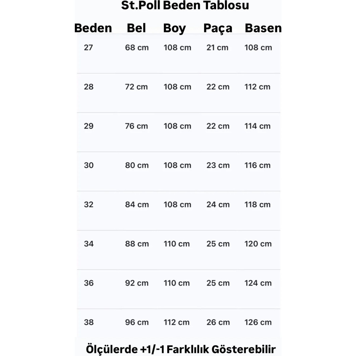 St.Poll Vintage Siyah Yıkamalı Unisex Baggy Jean görsel 7