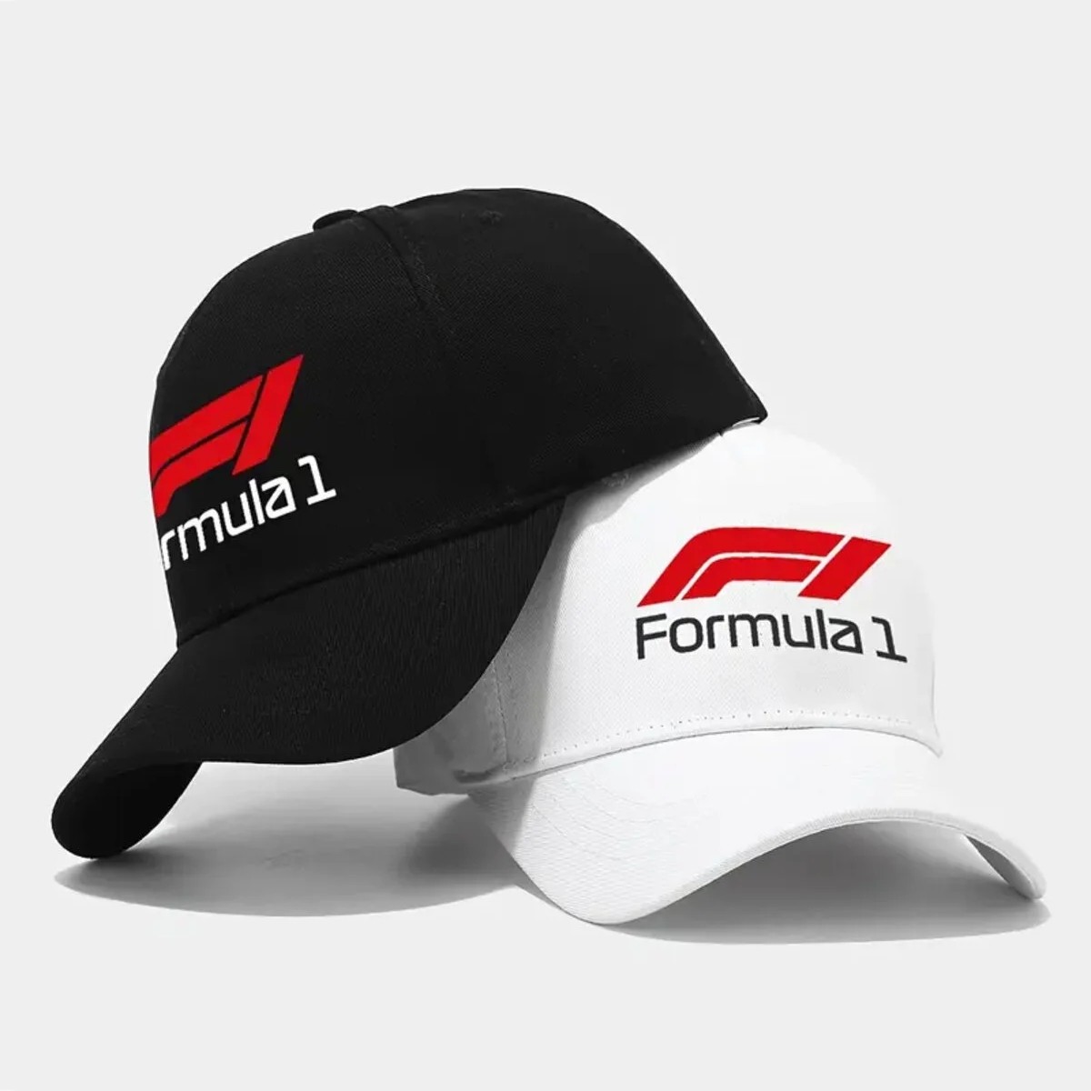 L'eivor Formula 1 Baskılı Çift Kombini 2' Li Çıt Çıtlı Şapka