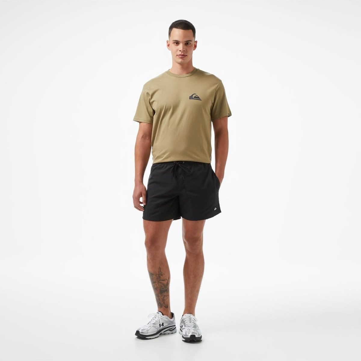 Happy Trend Quiksilver Everyday Solid Volley 15 Sörf Mayosu Erkekler görsel 3