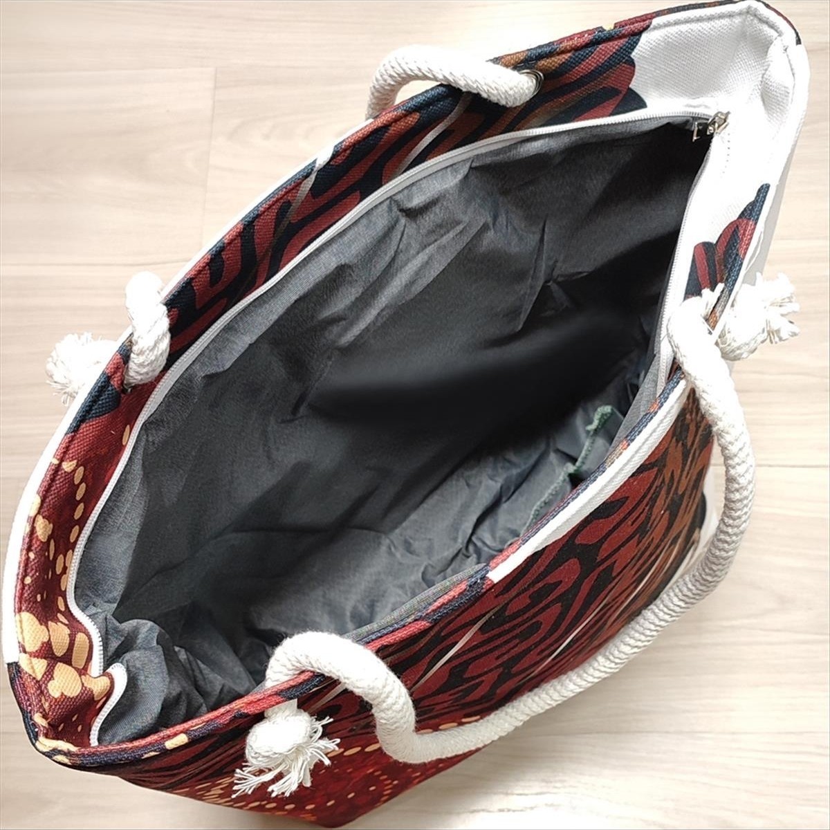 Fantastik Store Gül Desenli Plaj Çantası görsel 2