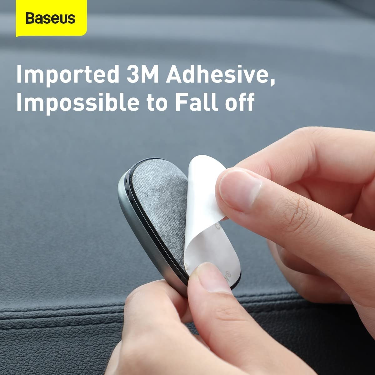 Baseus Beetle Araç Askısı, Koyu Gri görsel 3