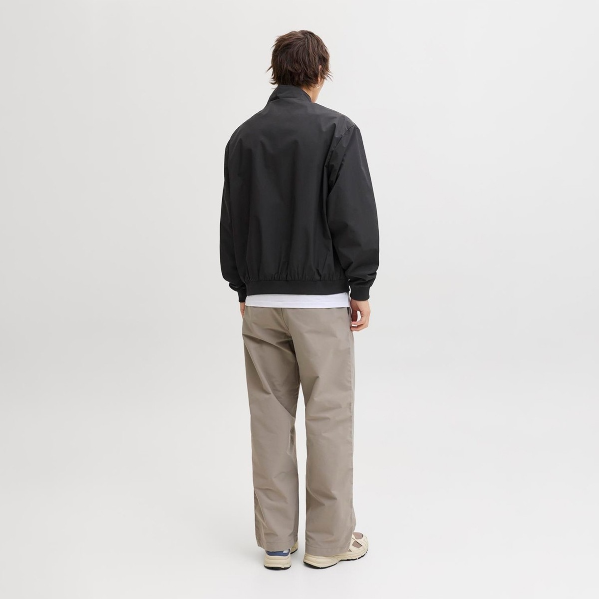 Jack & Jones Jack&jones Charge Stand Collar Bomber Erkek Bej Dik Yaka Ceket görsel 7