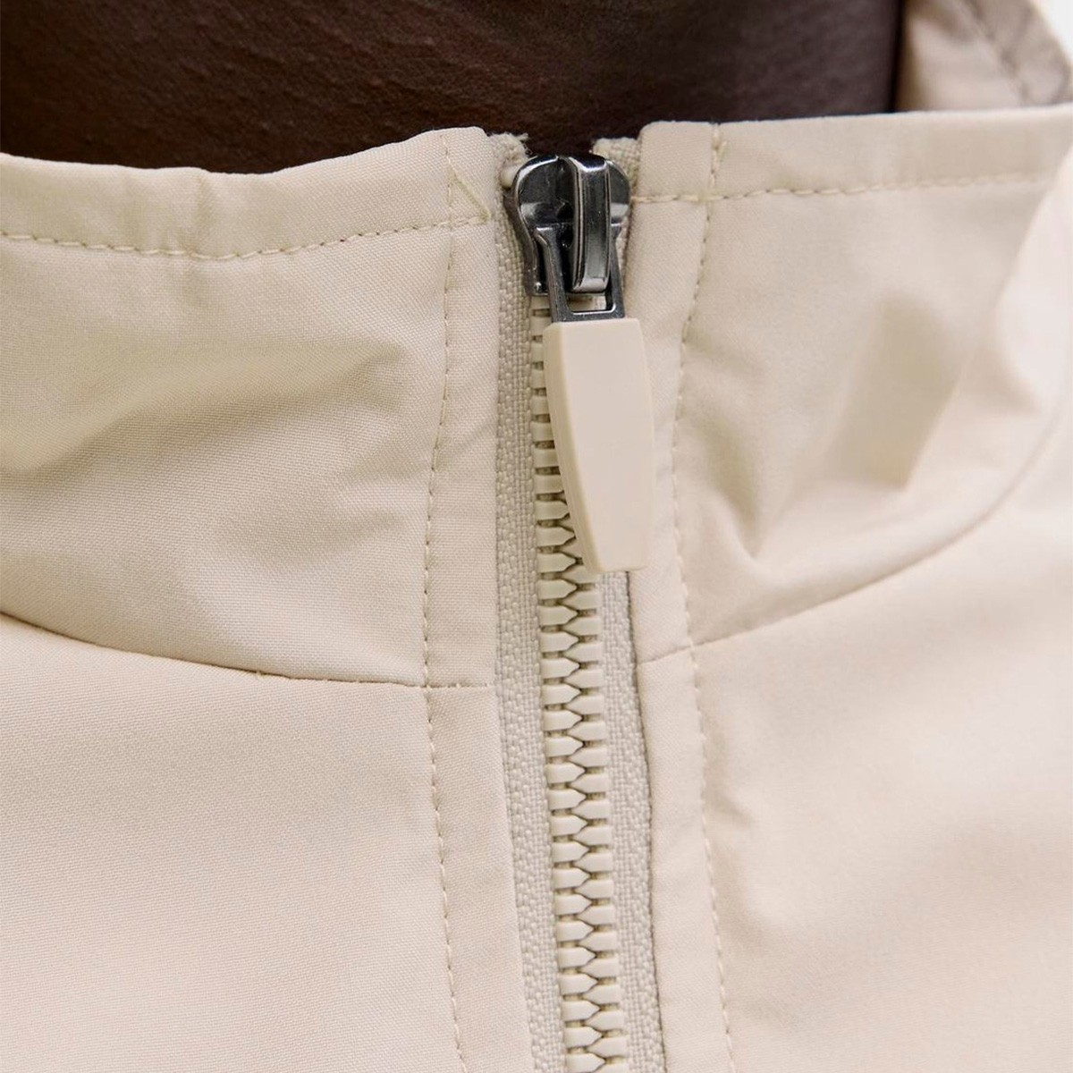 Jack & Jones Jack&jones Charge Stand Collar Bomber Erkek Bej Dik Yaka Ceket görsel 4