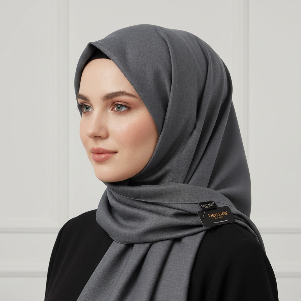 Berussa Caz Şal 70X185 görsel 5
